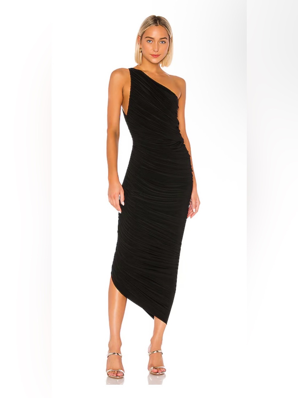 NWT Diana Gown in Black
Norma Kamali wedding guest formal dress cocktail dress